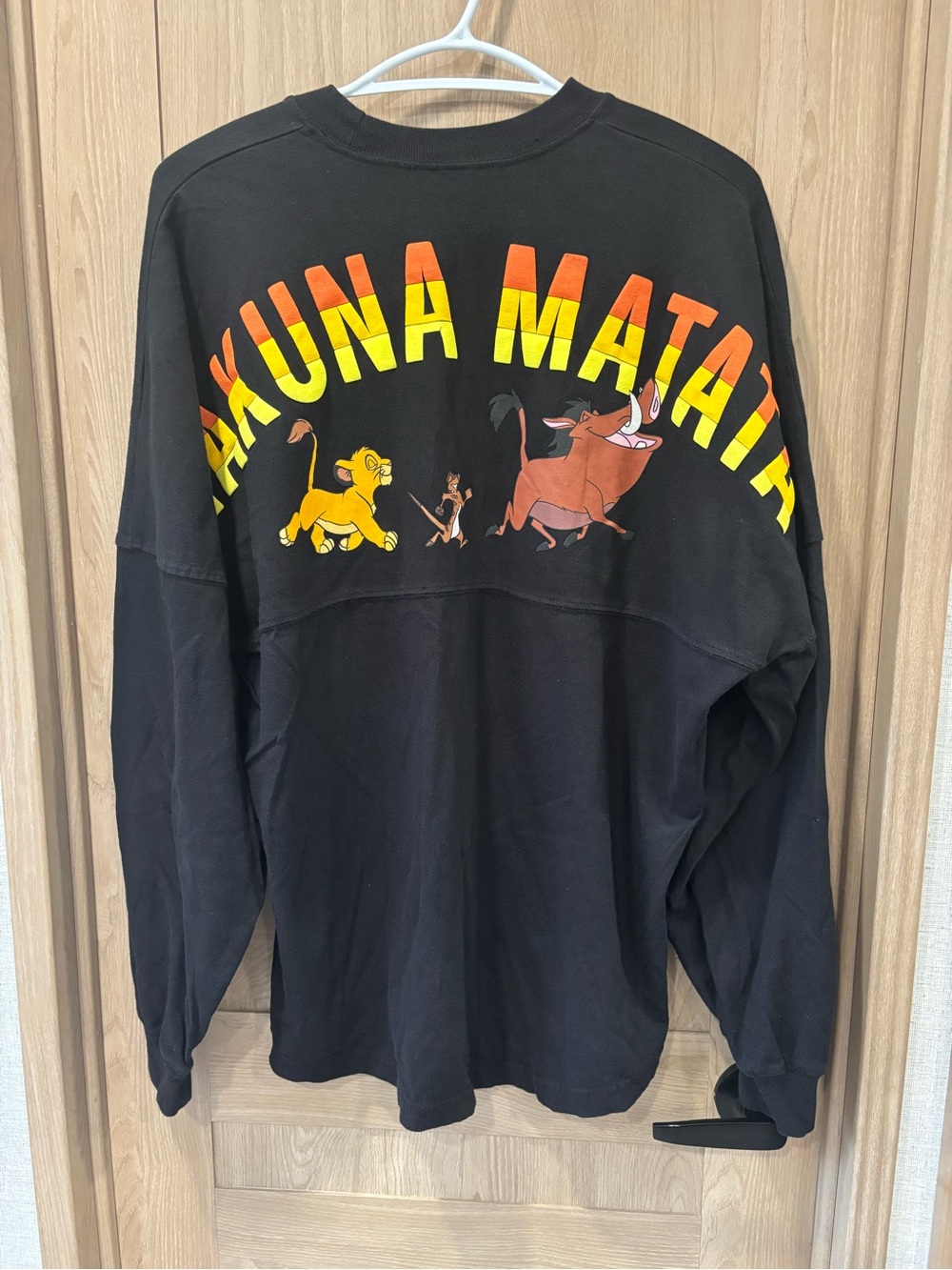 Disney Lion King Spirit Jersey Size M Hakuna Matata Simba